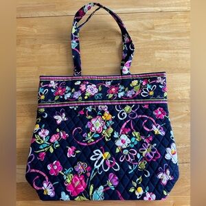 Vera Bradley Tote Bag Ribbons